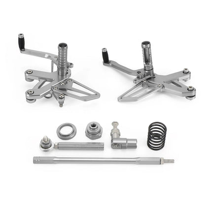 Silver Reverse Control Footrest for Kawasaki Ninja ZX-25R (2020–2021)