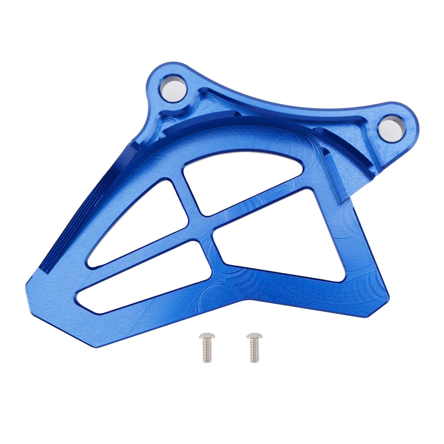 Aluminum Sprocket and Chain Guard for Yamaha YZ125 (1993–2004) Blue