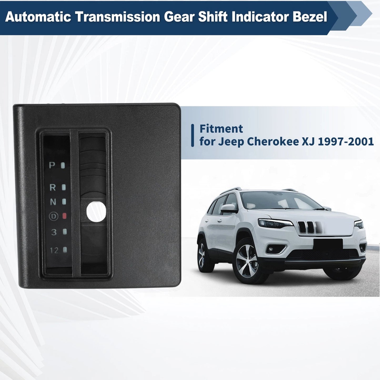 Automatic Gear Shift Indicator Bezel for Jeep Cherokee XJ (1997–2001)
