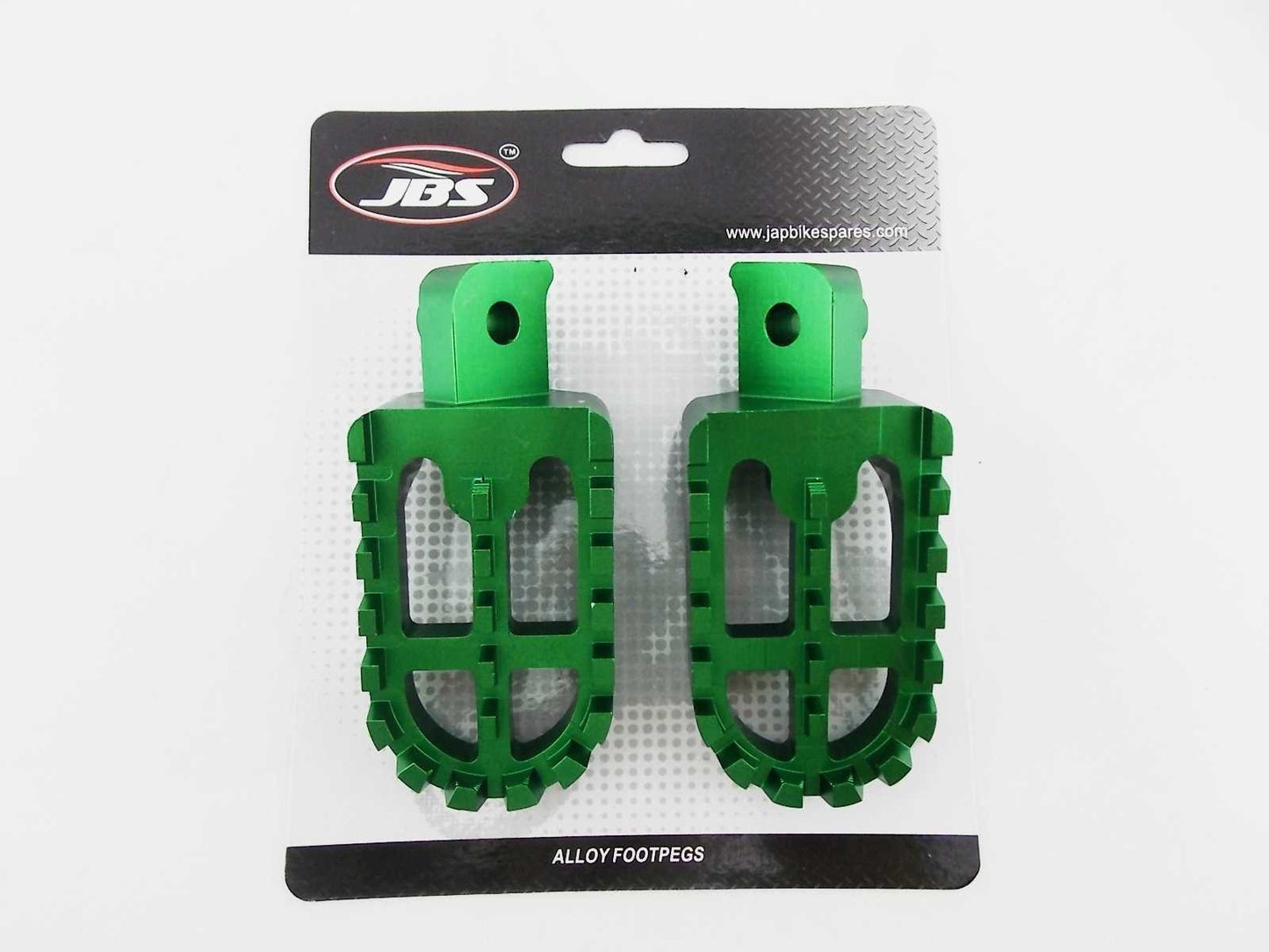 Set of 2 CNC Billet Alloy Foot Pegs for Kawasaki KLX110 (2002–2016)
