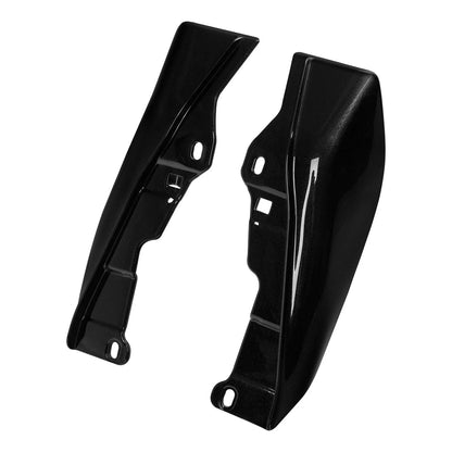 Mid Frame Air Deflectors for Harley Touring Street Glide (2009-2023) Black
