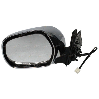 LH Chrome Electric Mirror for Toyota Landcruiser Prado (2002–2009)