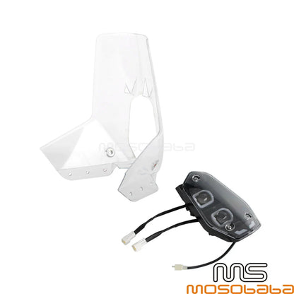 Front Windshield & Headlight Beam Kit for 790/890 Adventure-R (2020-2023)