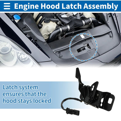 Hood Latch Assembly for Chevrolet Camaro (2019-2023) 1 x Pcs