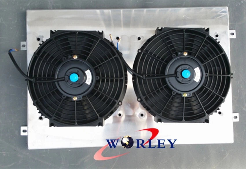 Aluminum Shroud with Fans for Ford Mustang 1967–1970