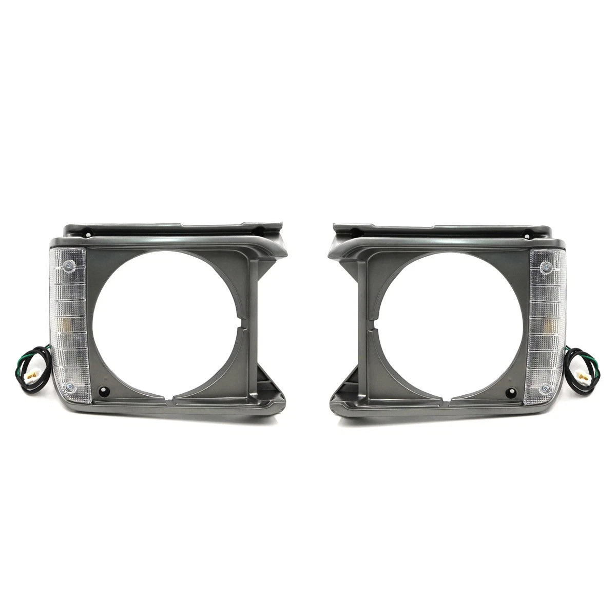 Headlight Door Bezel Case Pair for Toyota Stout 3rd Gen Pickup (RK110 RK111)
