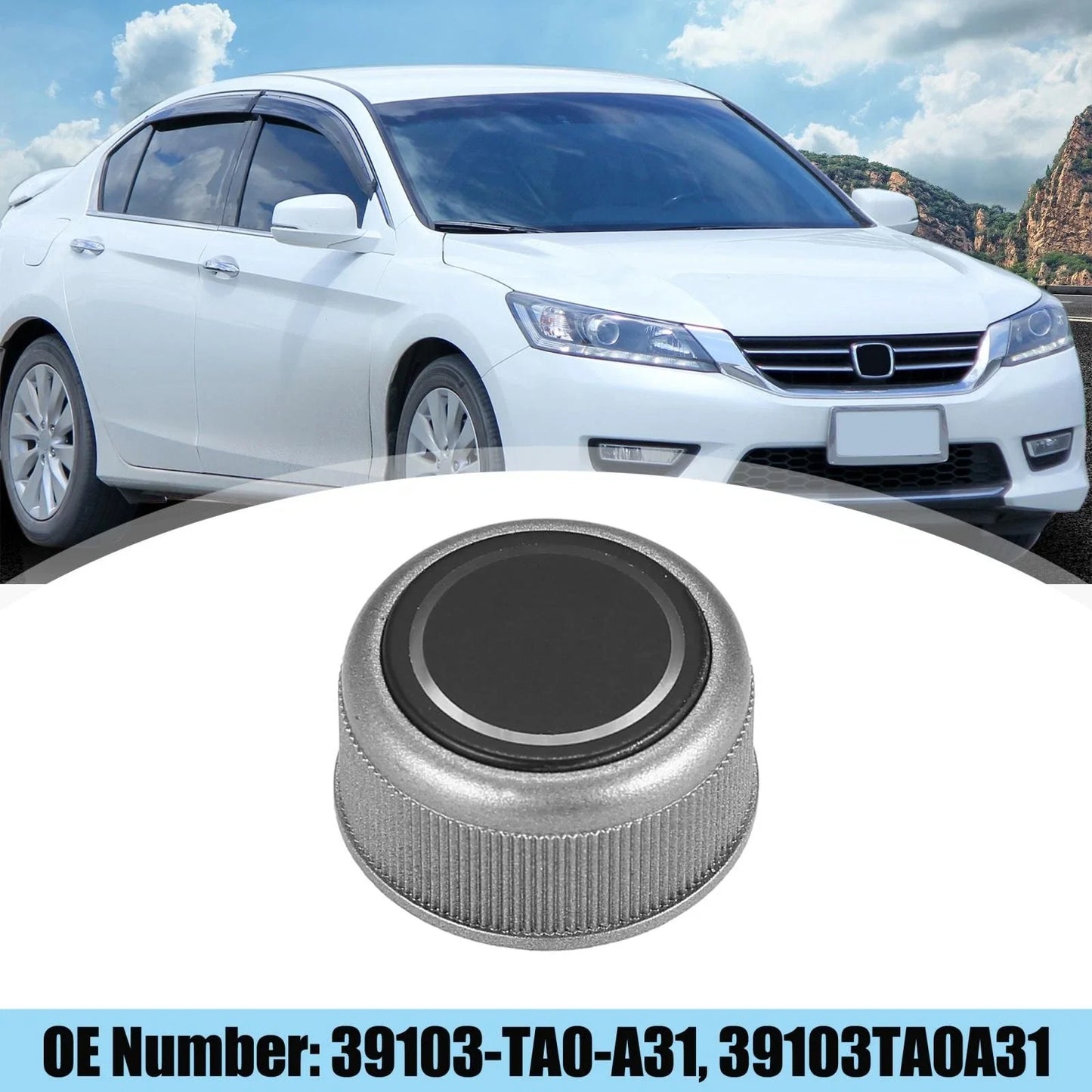 Car Volume Knob Replacement for Honda Accord, Crosstour (2008-2016)