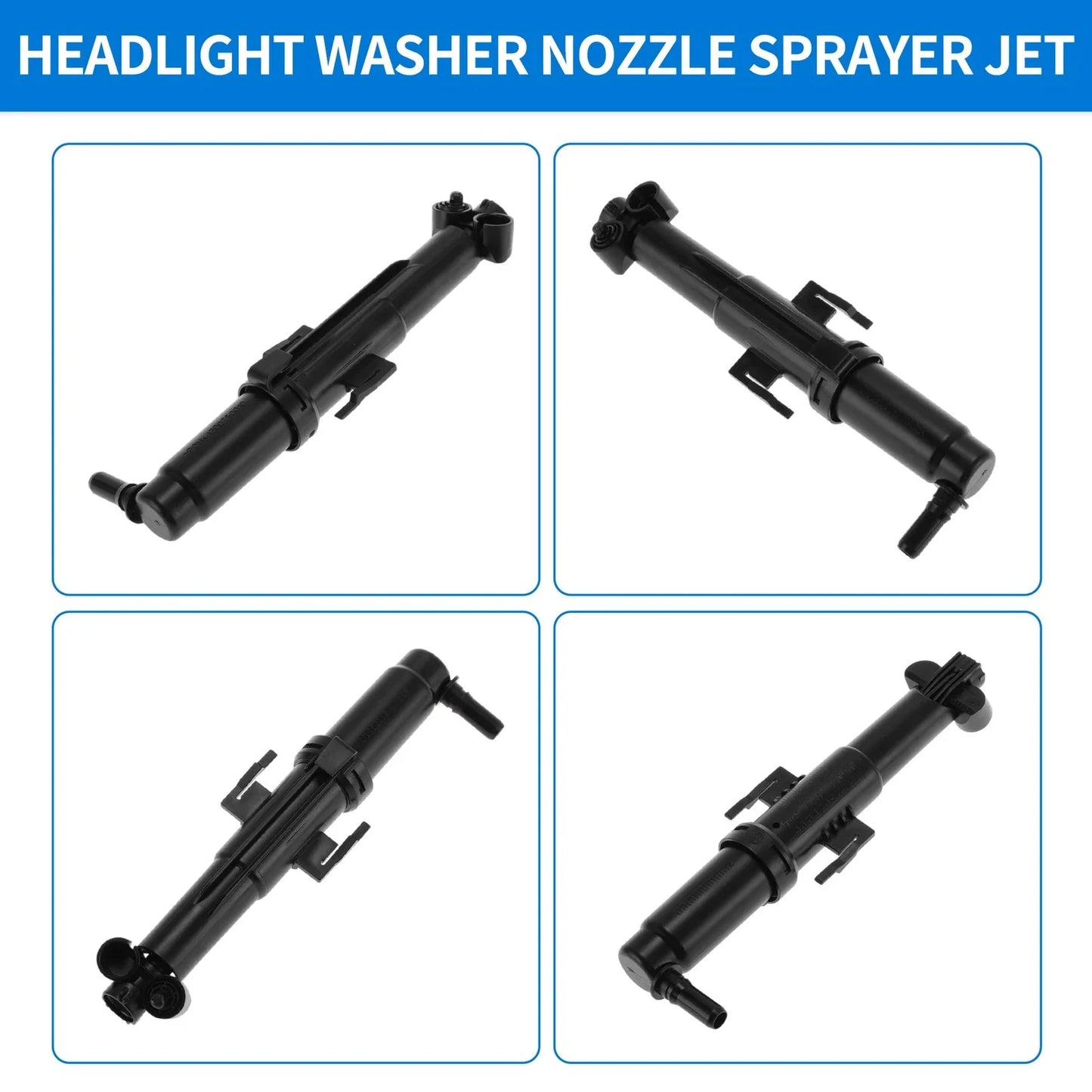Left Passenger Side Headlight Washer Nozzle for BMW X3 Sport
