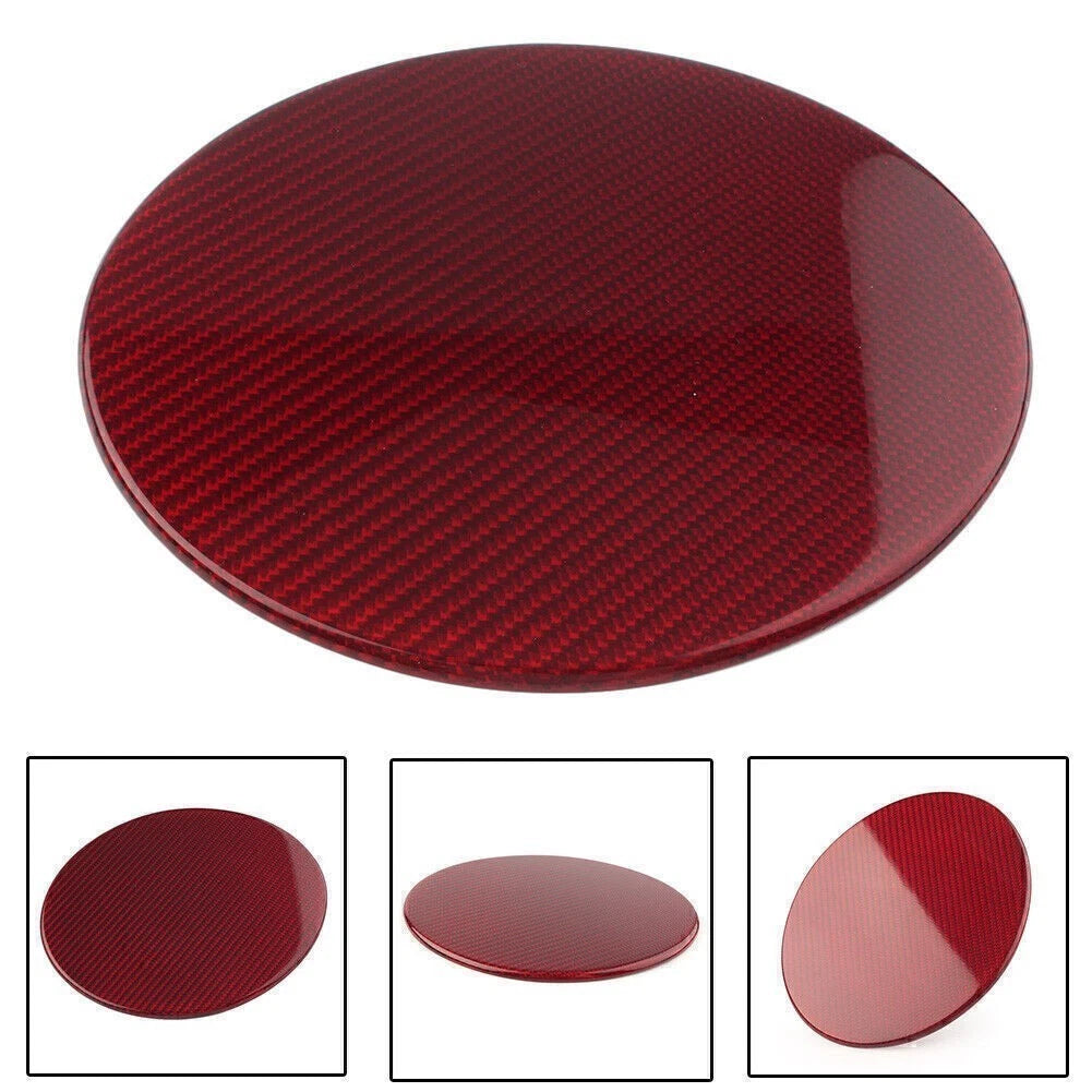 Carbon Fiber Fuel Oil Tank Cover Trim for Toyota Subaru BRZ FT86 GT86 (2012–2023)