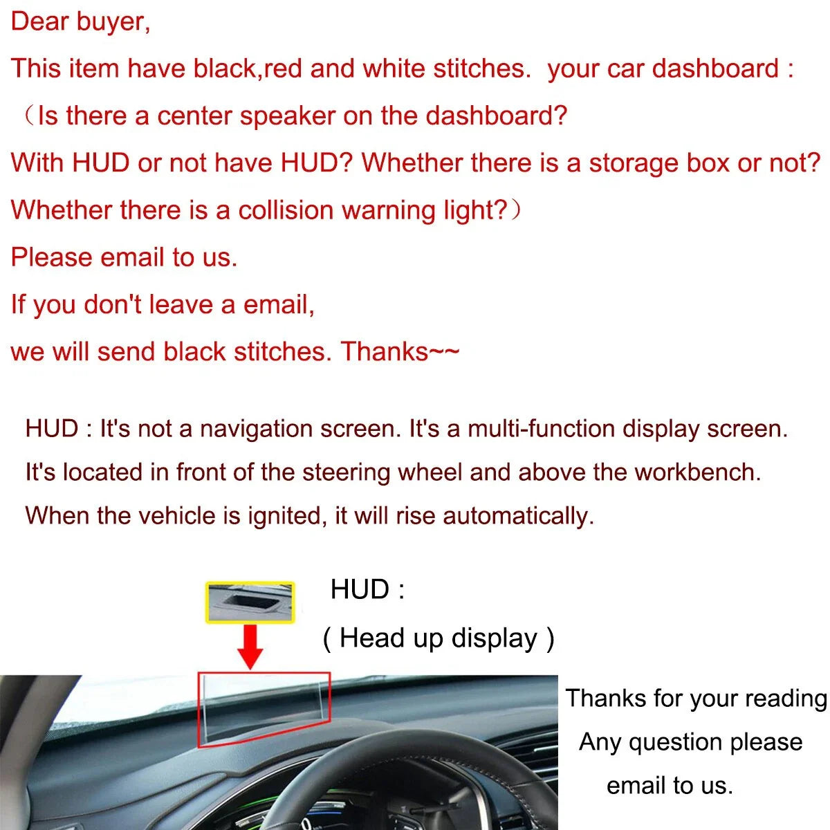Leather Dashboard Cover Mat for Kia Carnival (2025–2027)