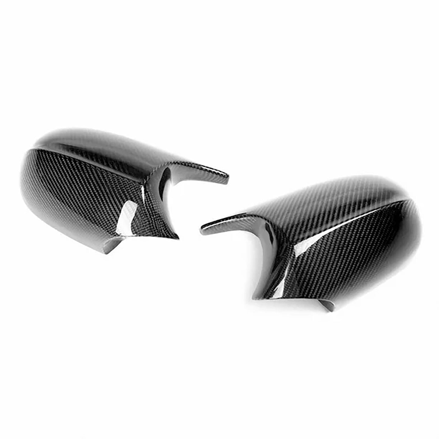 Carbon Fiber M3 Style Mirror Cover Caps for BMW E90 E92 E93 (2007–2013)