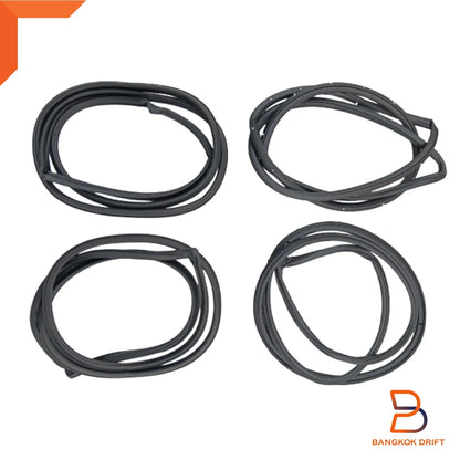 4 x Doors Weatherstrip Rubber Seal Set for Holden Rodeo TF (88-02)