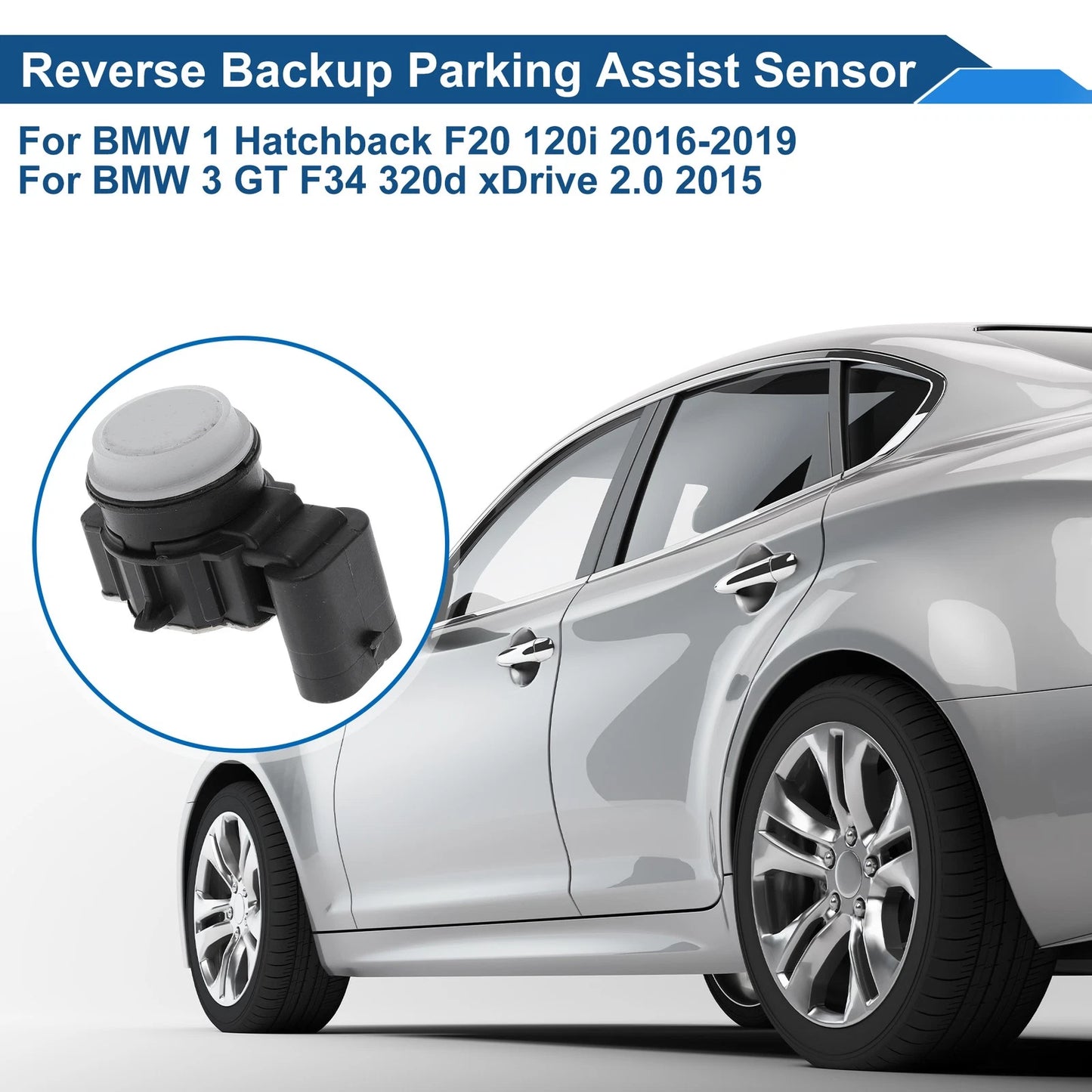 Reverse Backup Parking Sensor for BMW 1 Hatchback F20 (2016–2019) No.66209261606