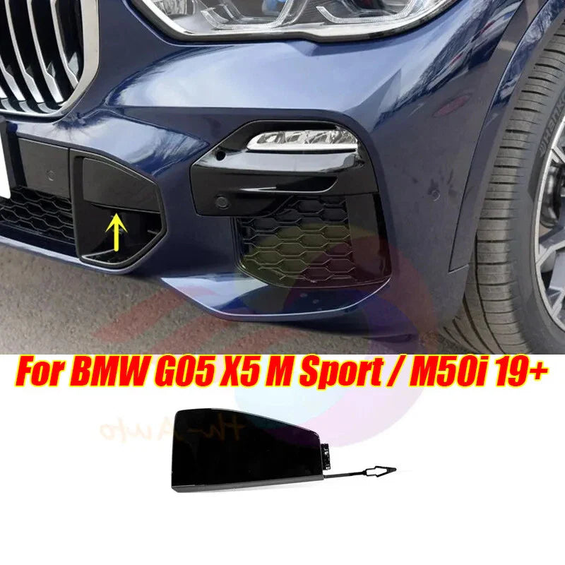 Front Left Bumper Tow Hook Cover for BMW G05 X5 M Sport / M50i (2019–2024)