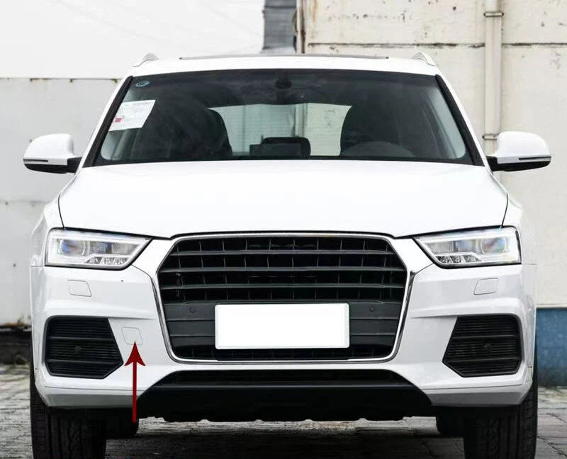 Car Front Bumper Tow Hook Eye Trailer Cover Trim Cap for AUDI Q3 (2016–2019)