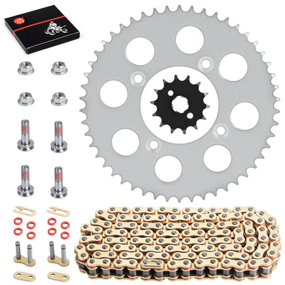 Drive Sprocket Chain w/ Bolts for Honda XR100R/CRF100F
