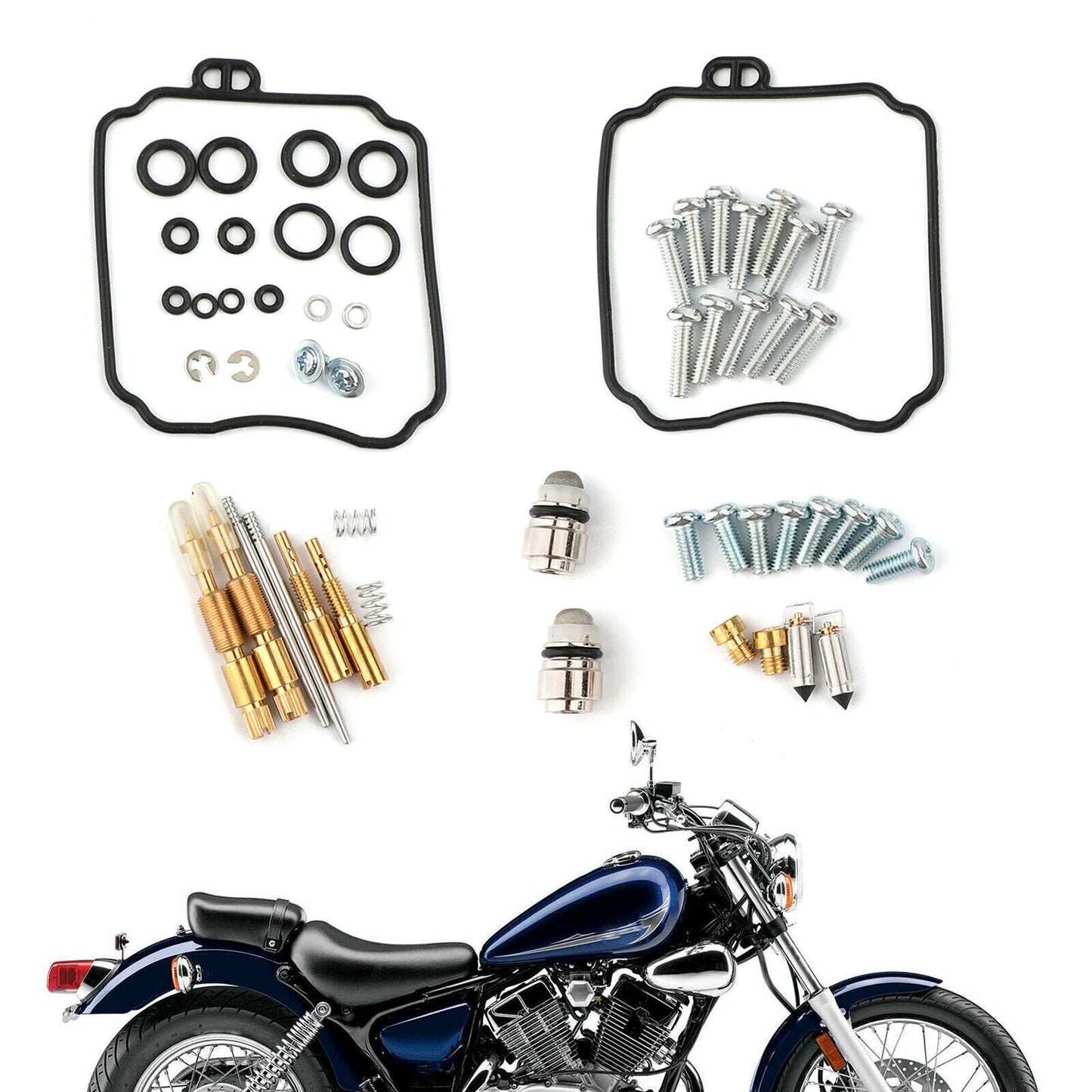 Long Clutch Brake Levers for Kawasaki ER-6N/F Versys 650cc (2006–2018) Gold A