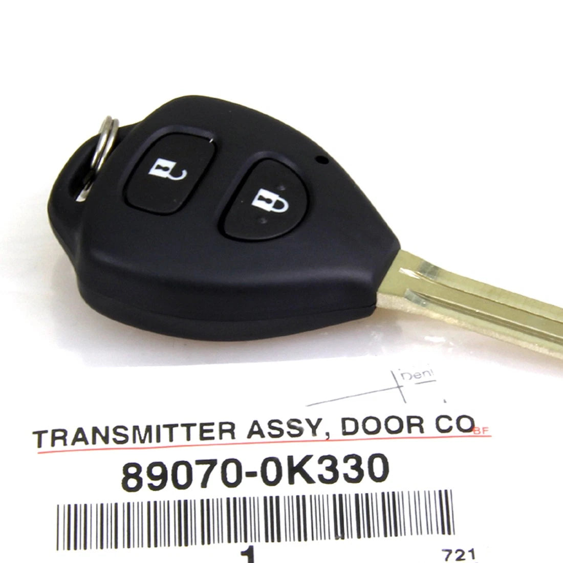 Remote Key for Toyota Hilux Vigo MK6 SR5 (2005–2011)