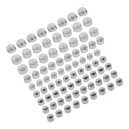 83PCS Engine Bolt Cover Cap Kit for Harley Davidson Twin Cam Motorcycle