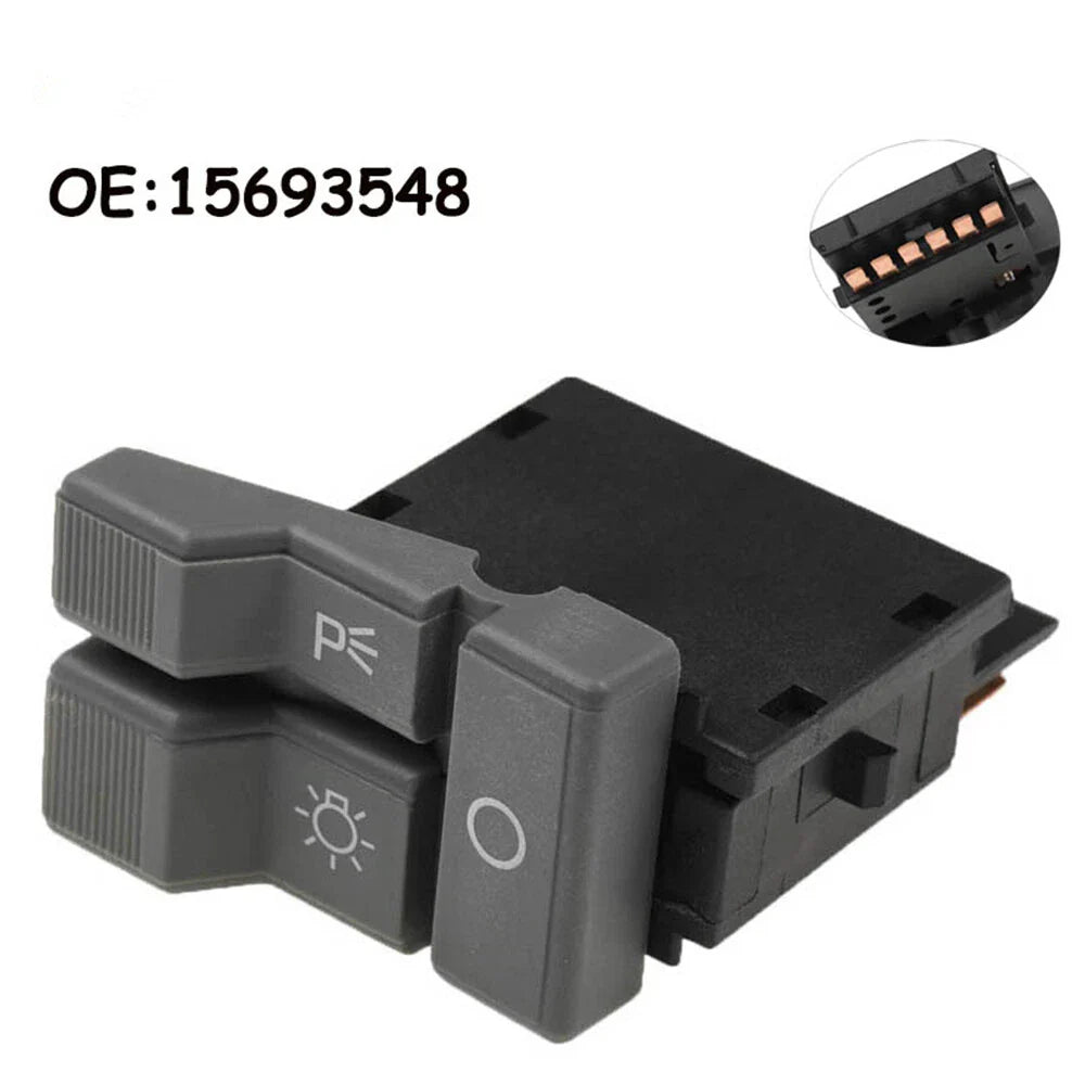 Headlight Parking Light Rocker Switch x1 for Chevrolet GMC Pickup Truck (2007-2014)