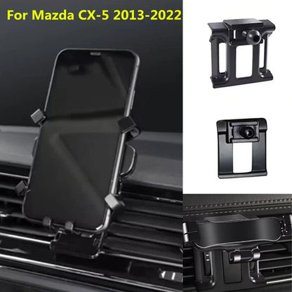 Cell Phone Air Vent Stand Smartphone Mount Clip for Mazda CX-5 (2013–2022)