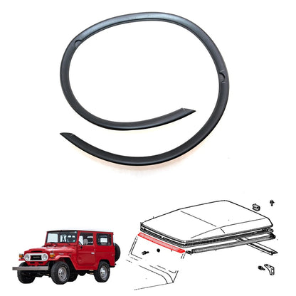 Front Roof Weatherstrip Seal for Toyota Land Cruiser BJ40 BJ44 FJ45 HJ47 (1969–1986)