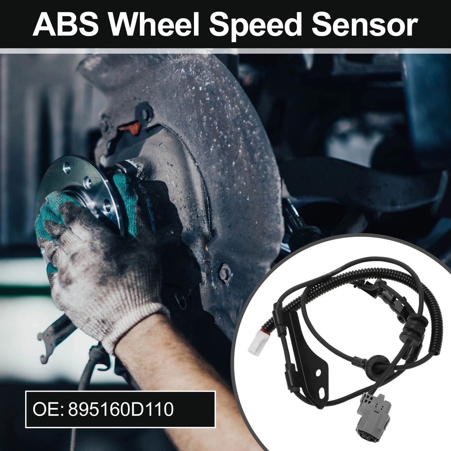 ABS Wheel Speed Sensor No. 895160D110 for Toyota Yaris (2008–2012)