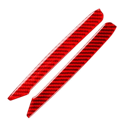 Carbon Fiber Red Central Console Side Cover Trim for Subaru Forester (2009–2013)