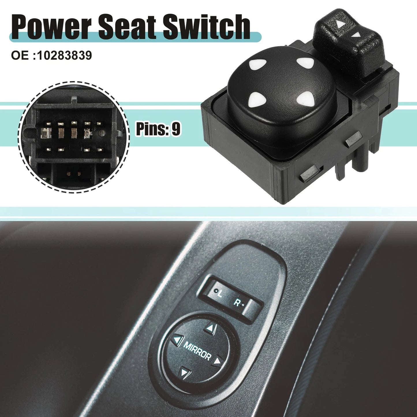 Rear View Mirror Switch for Chevrolet Impala (2000–2005)