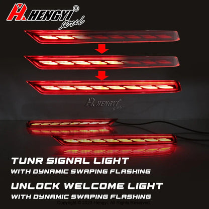 LED Rear Bumper Brake Turn Signal Light for Toyota Land Cruiser (2018–2024)