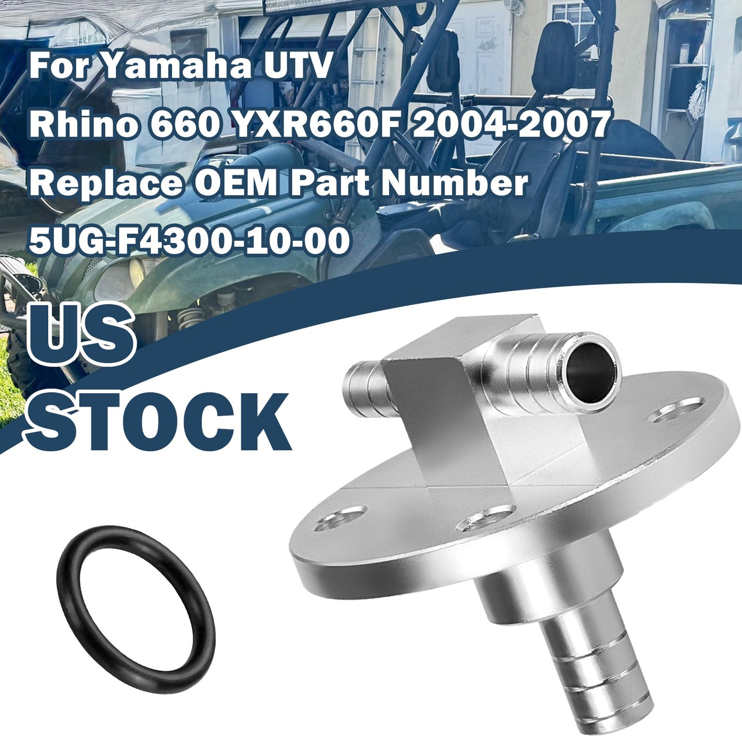 Fuel Tank Pipe Joint for Yamaha Rhino 660 (2004–2007)