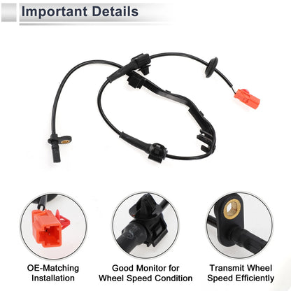 ABS Wheel Speed Sensor No. 57470SAAJ51 for Honda Jazz II (2002–2008)