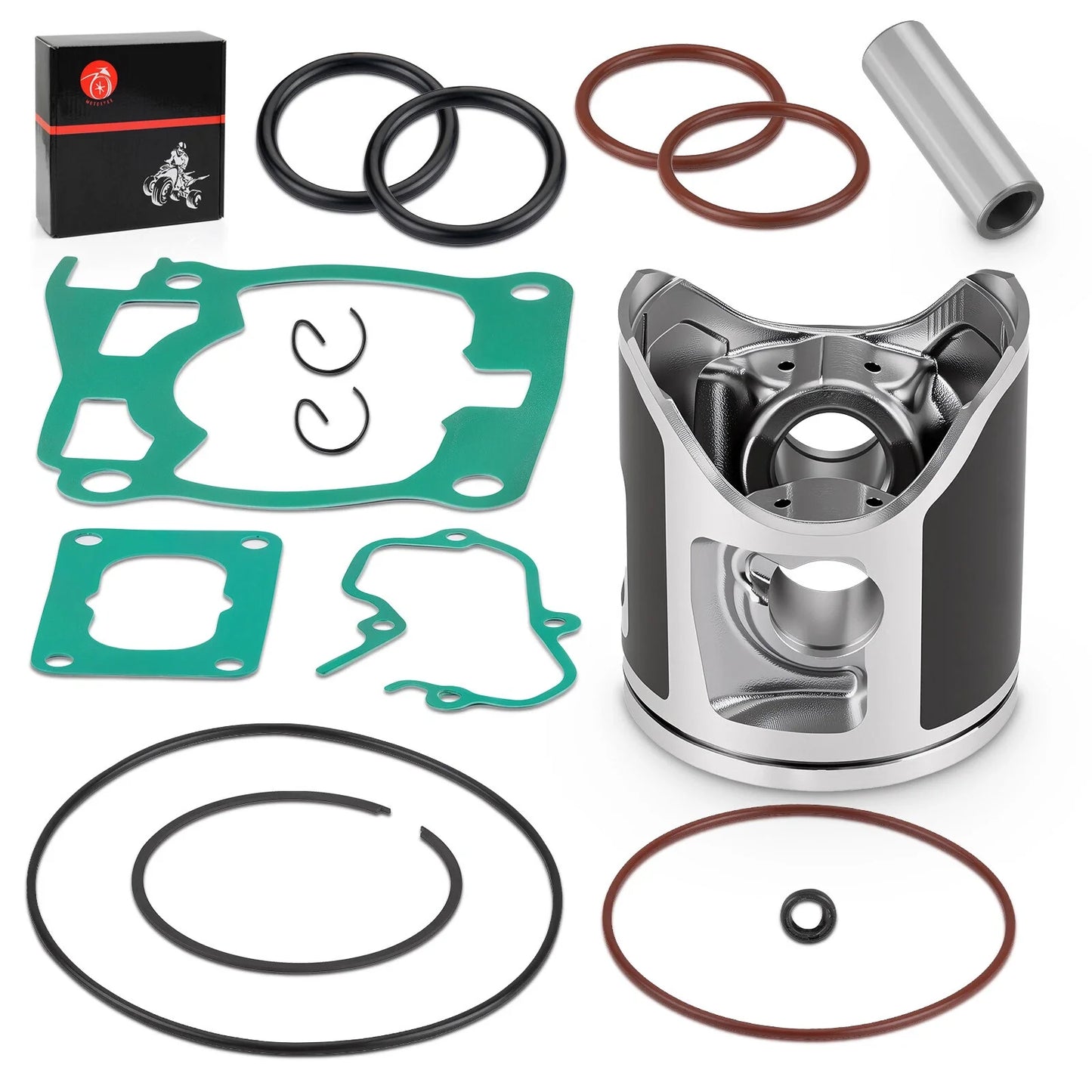 Top End Rebuild Piston Gasket Ring STD 54mm for Yamaha YZ125 (2002–2004)