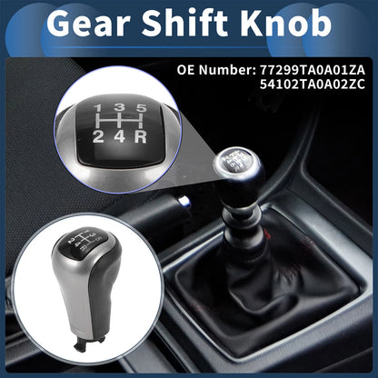 5 Speed Gear Shift Knob No.77299TA0A01ZA for Honda Accord (2008–2012)