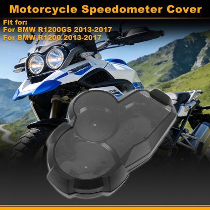 Speedometer Gauge Cover for BMW R1200GS (2013–2017) Black Plastic