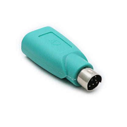 PS/2 to USB Female Adapter Converter for PC Keyboard & Mouse Combo