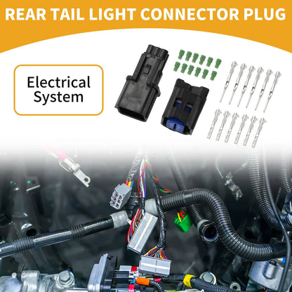 6 Pin Rear Tail Light Connector Plug for Hyundai - Clean Wiring Solution