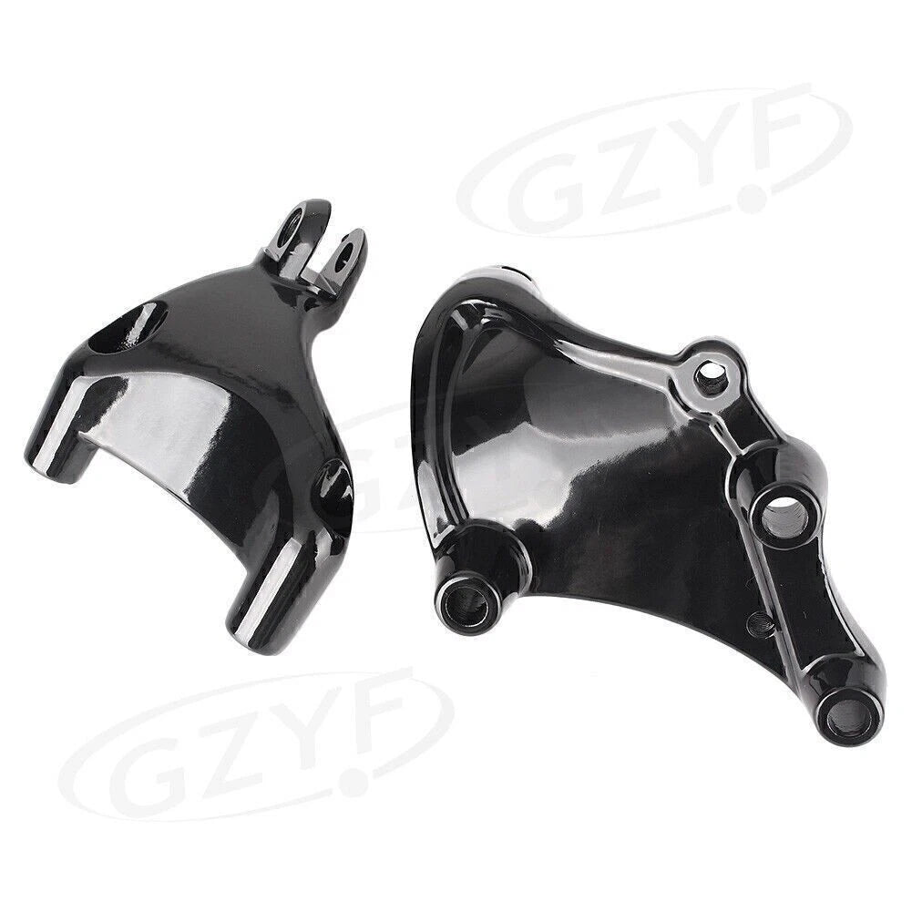 Set of 4 Front Axle Cap Nut Covers for Harley Touring/Dyna (2000–2007)