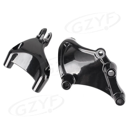 Set of 4 Front Axle Cap Nut Covers for Harley Touring/Dyna (2000–2007)