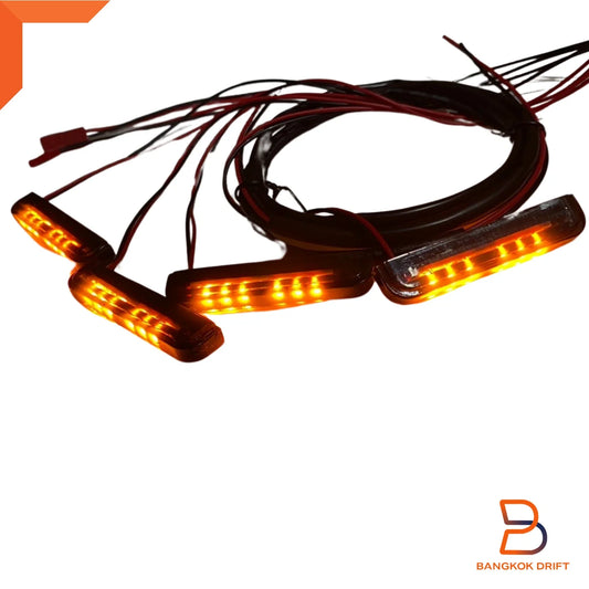 4 x Amber LED Front Grille Lights for Ford Ranger Raptor (2022-2025)