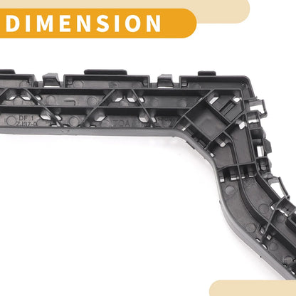 Rear Bumper Support Bracket for Honda CR-V 2012-2014 (2 x Black)