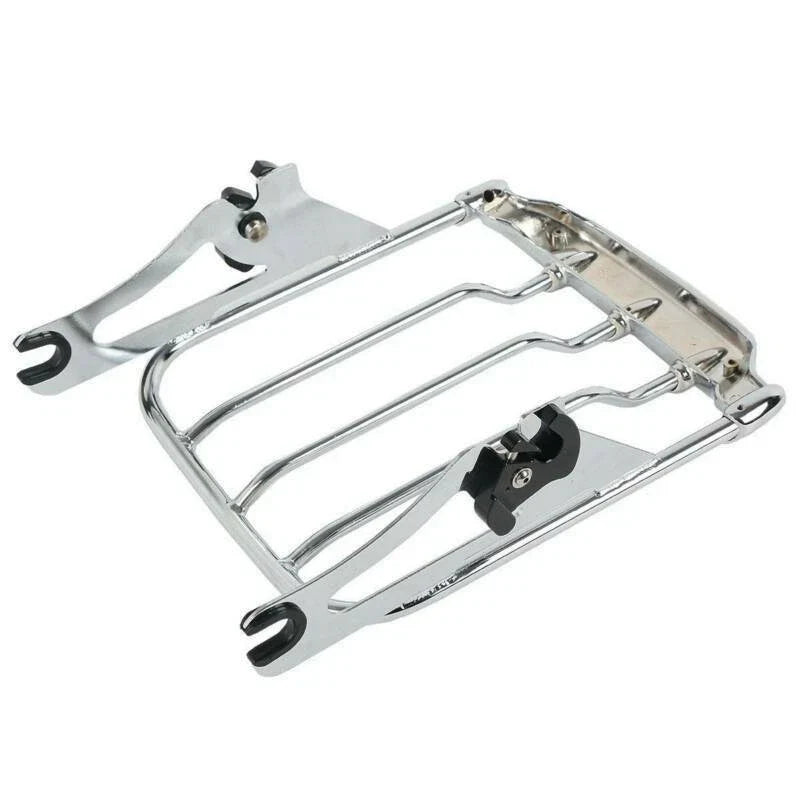 Docking Kit Chrome Sissy Bar Luggage Rack for Harley Touring (2009-2013)