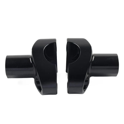 2" Straight Handlebar Risers for Harley Dyna Sportster Softail