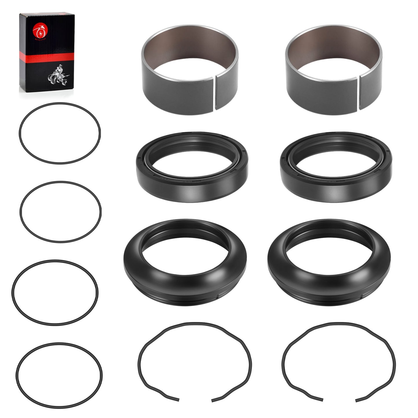 Fork Bushing Dust & Oil Seals for Suzuki GSX-R1000 (2009–2024)
