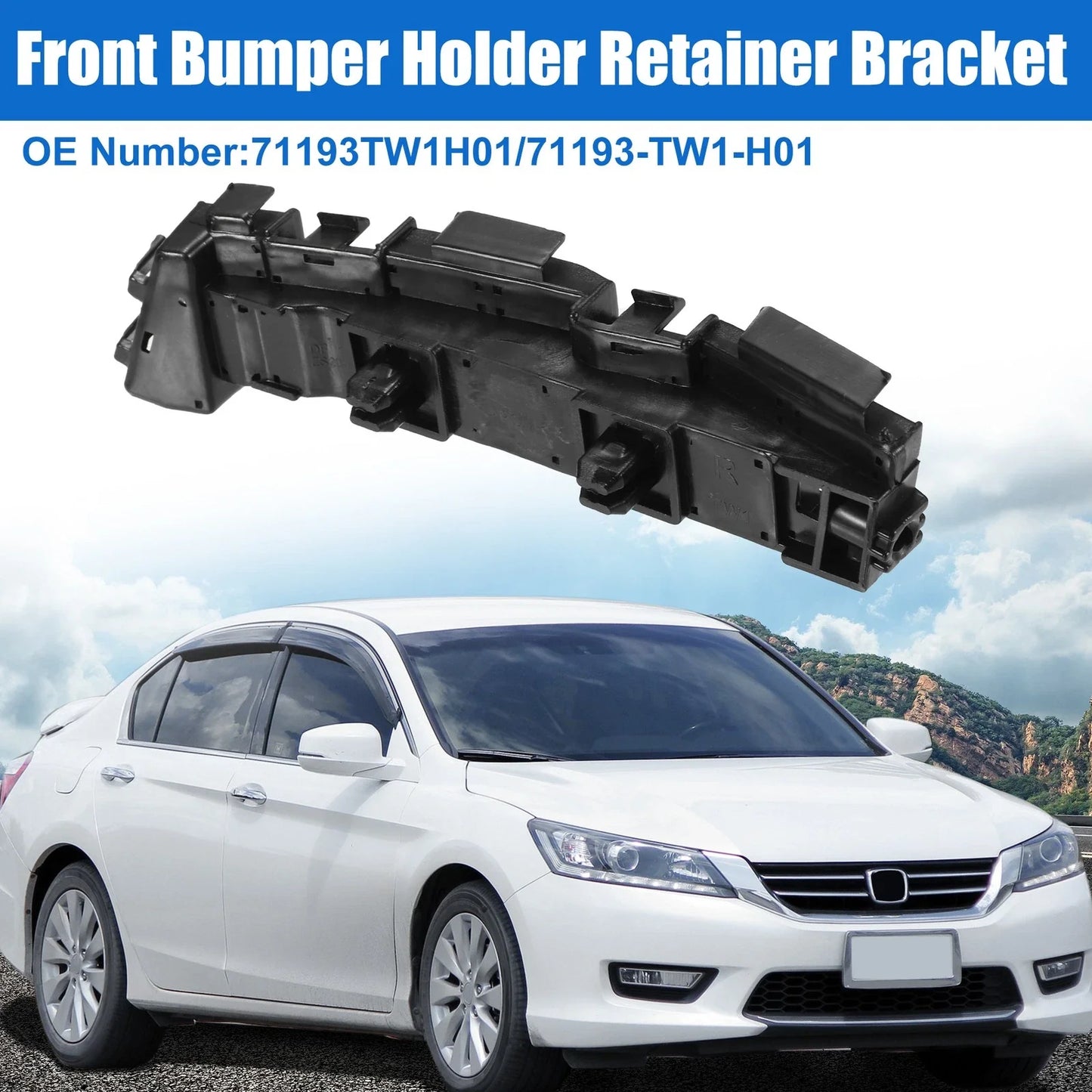 Right Side Front Bumper Mounting Bracket for Honda Accord (2013-2018)