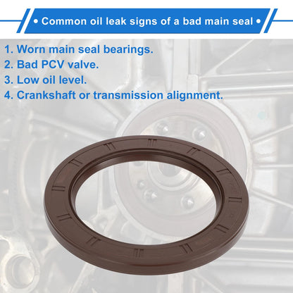 1 Pc Rear Crankshaft Oil Seal for Toyota Corolla Prius (2001–2023) No. 90311-76002