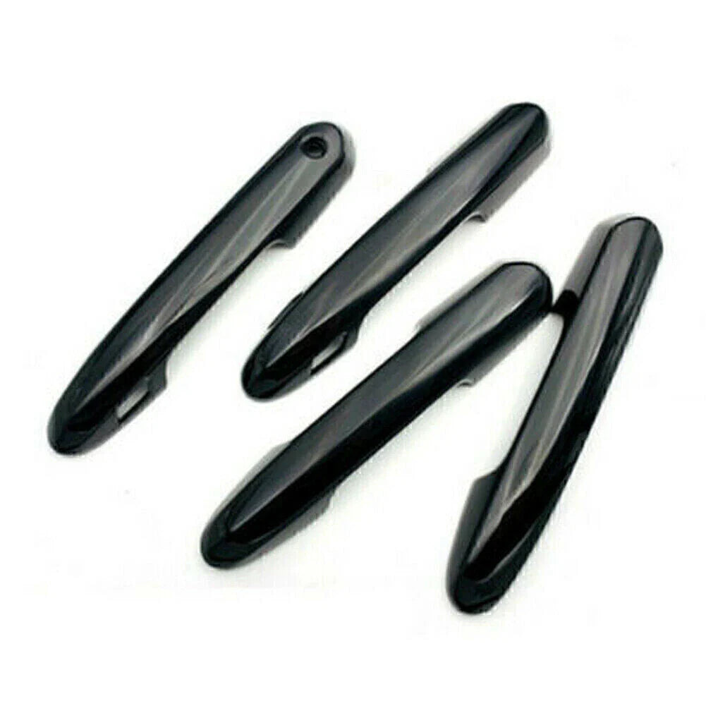 4pcs Car Door Handle Covers Trim for Toyota RAV4 (2019-2020) Black