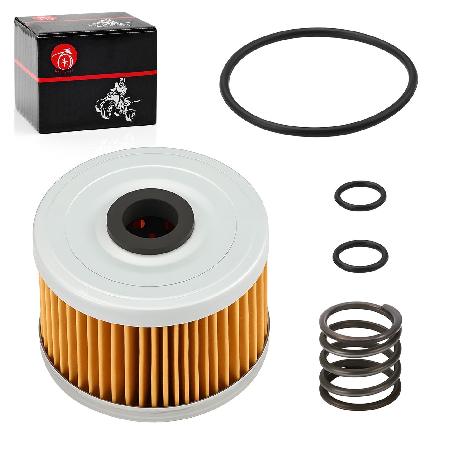 Oil Filter & Spring for Honda FourTrax 300 TRX300/FW (1998–2000)