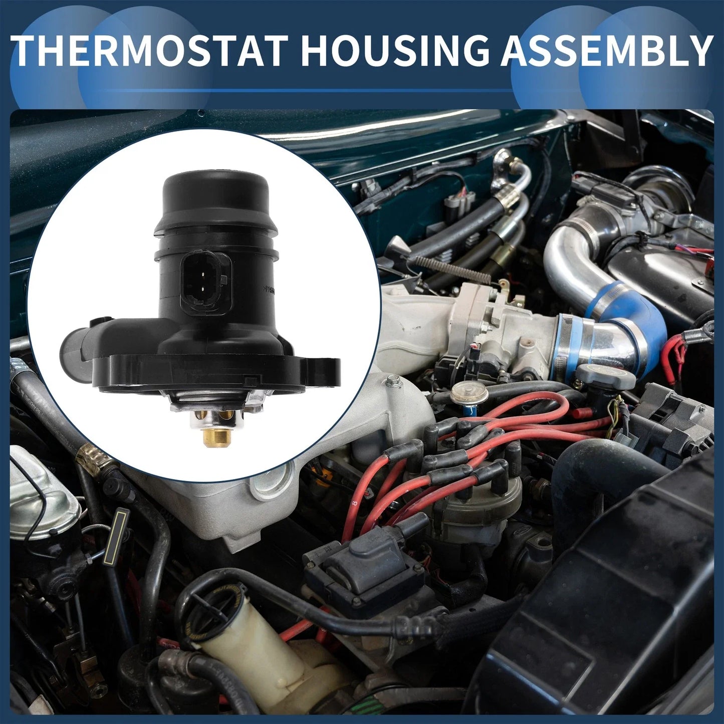 Engine Coolant Thermostat Housing for Chevrolet Cruze (2011-2015)