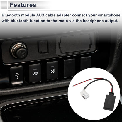 Bluetooth AUX Adapter Stereo Radio Harness for Volkswagen RNS510 (2006–2015)